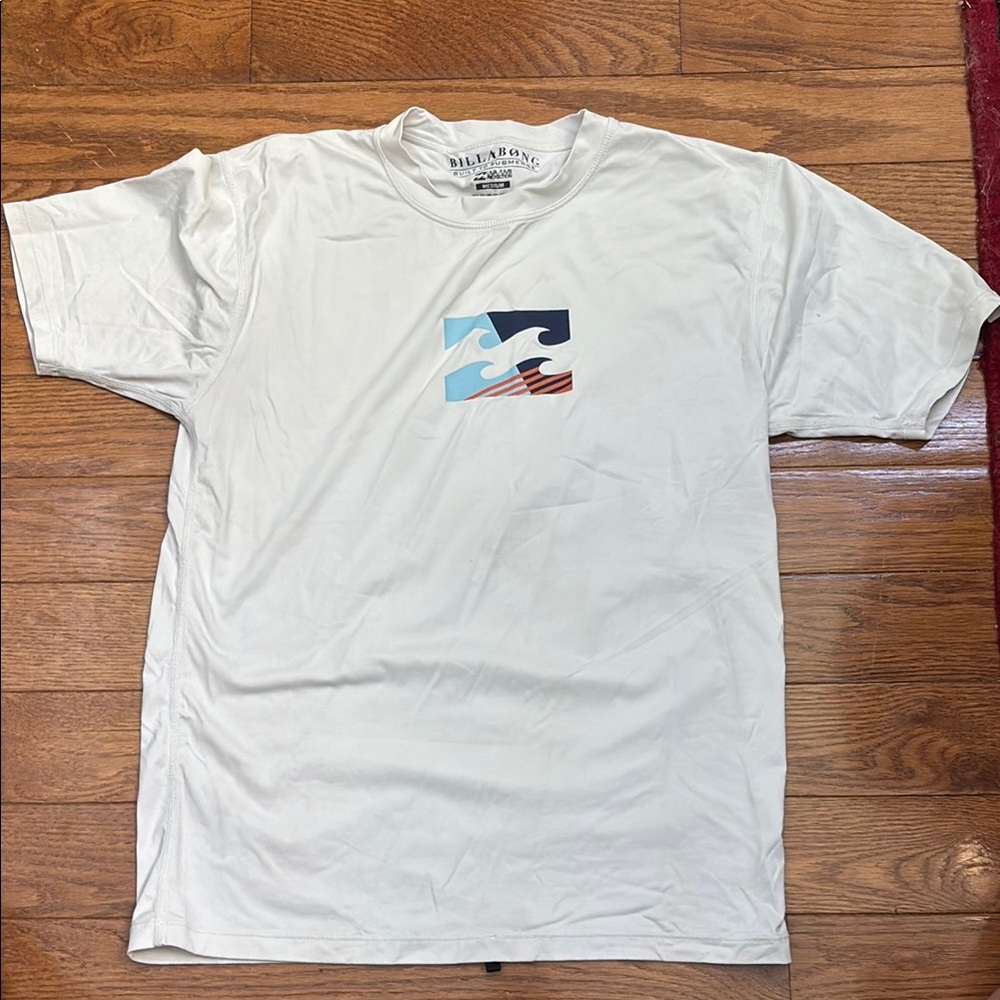 Billabong White Wave Graphic Men's Tee